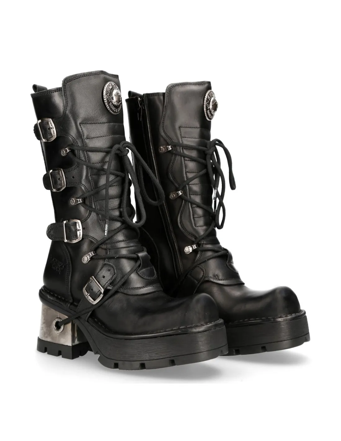 New Rock BOOT METALLIC M-373-S33