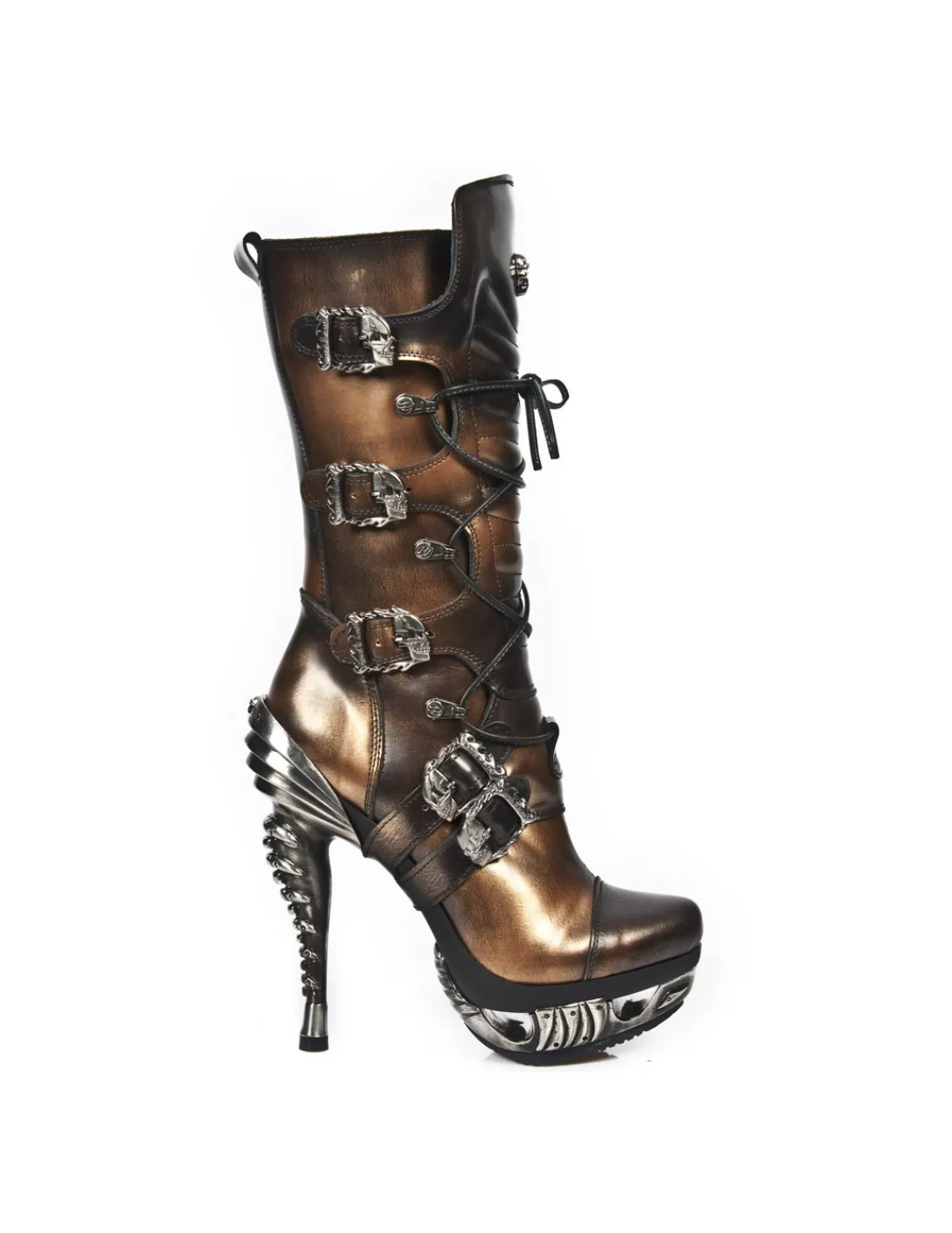 New Rock BOOT PUNK M-MAG006-C4 Clearance
