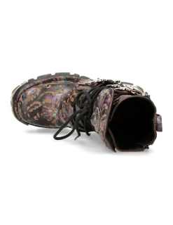 New Rock BOOT PURPLE REACTOR M-391-S5 New