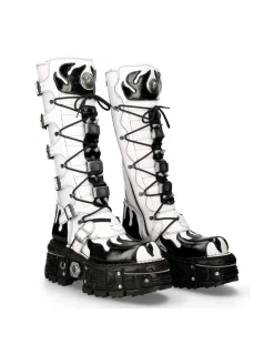 New Rock HIGH BOOT IMPERFECT M-161-C9 Best