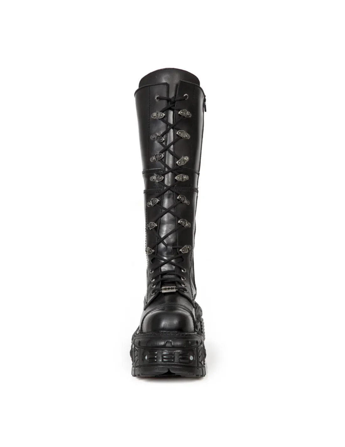 New Rock HIGH BOOT IMPERFECT WITH LACES M-TANK004-C5 Hot