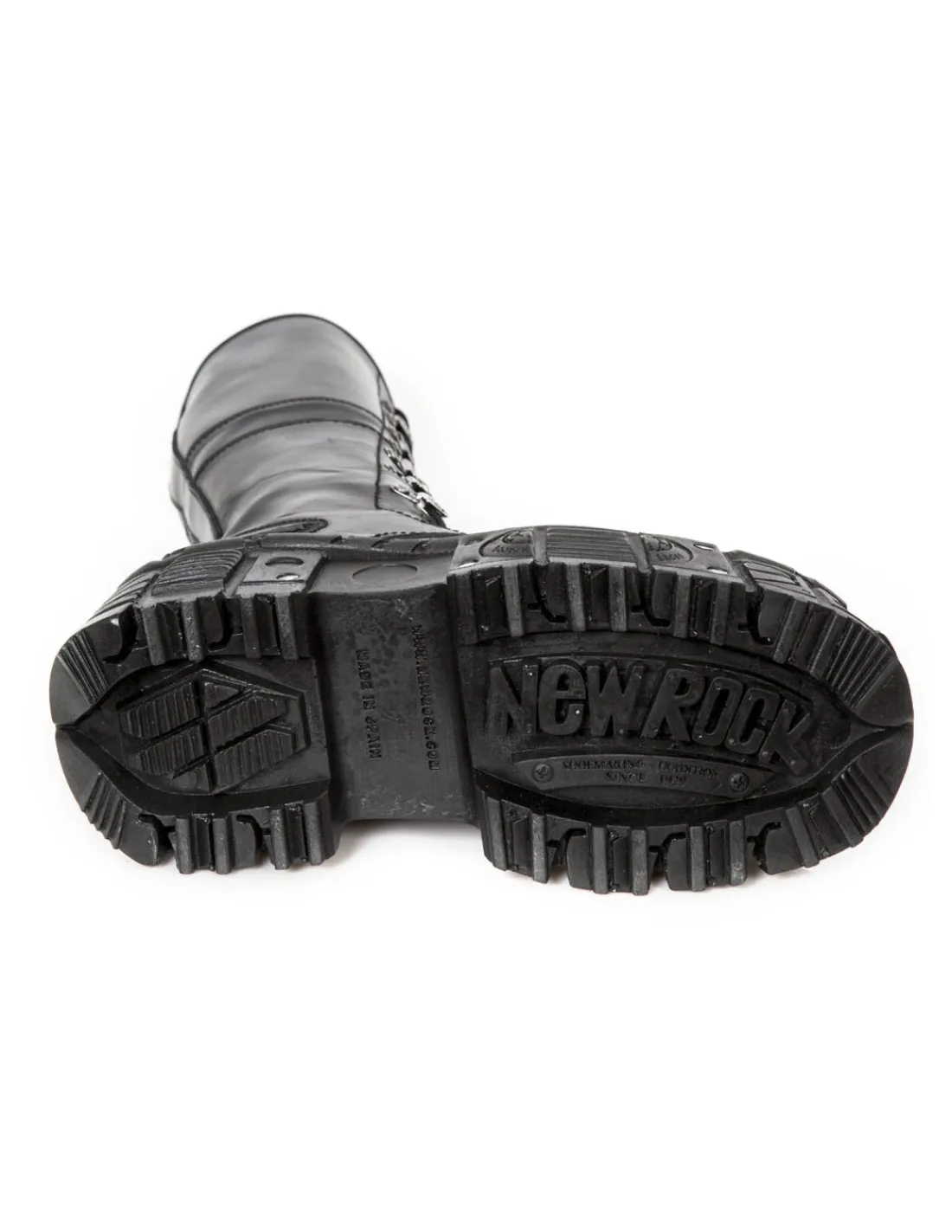 New Rock HIGH BOOT IMPERFECT WITH LACES M-TANK004-C5 Hot