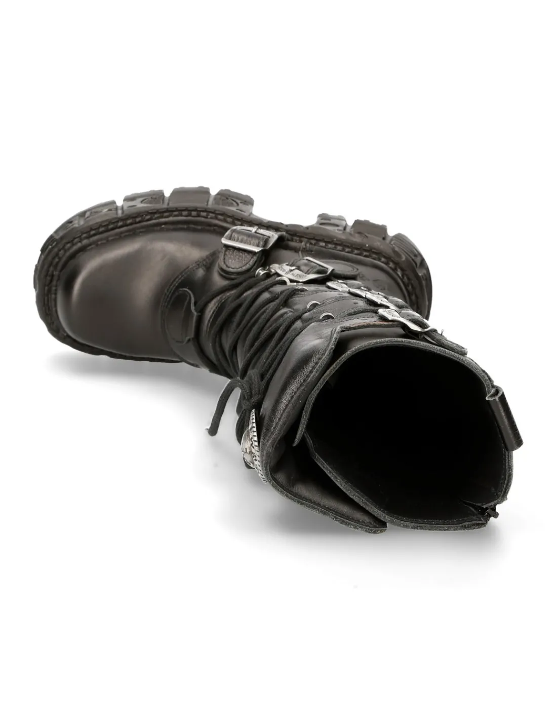 New Rock HIGH BOOT BLACK IMPERFECT M-272-S3 New