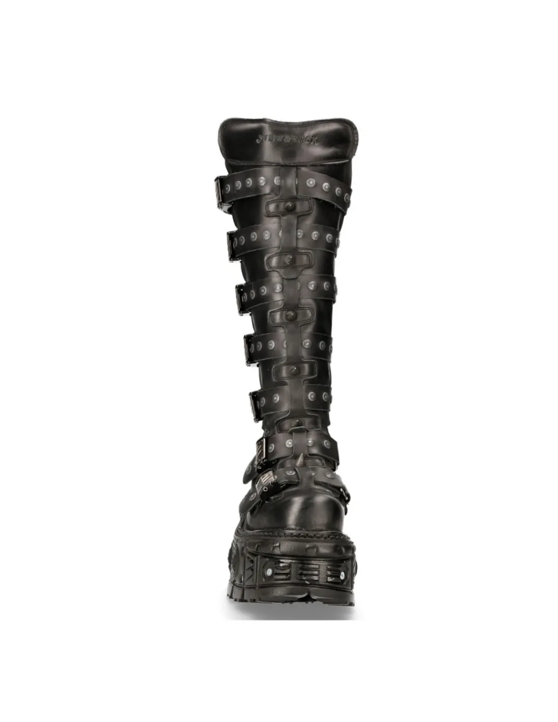New Rock HIGH BOOT BLACK IMPERFECT M-151-C3 New