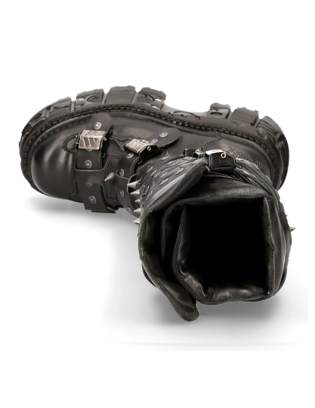 New Rock HIGH BOOT BLACK IMPERFECT M-151-C3 New