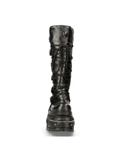New Rock HIGH BOOT BLACK IMPERFECT M-272-C46 Sale