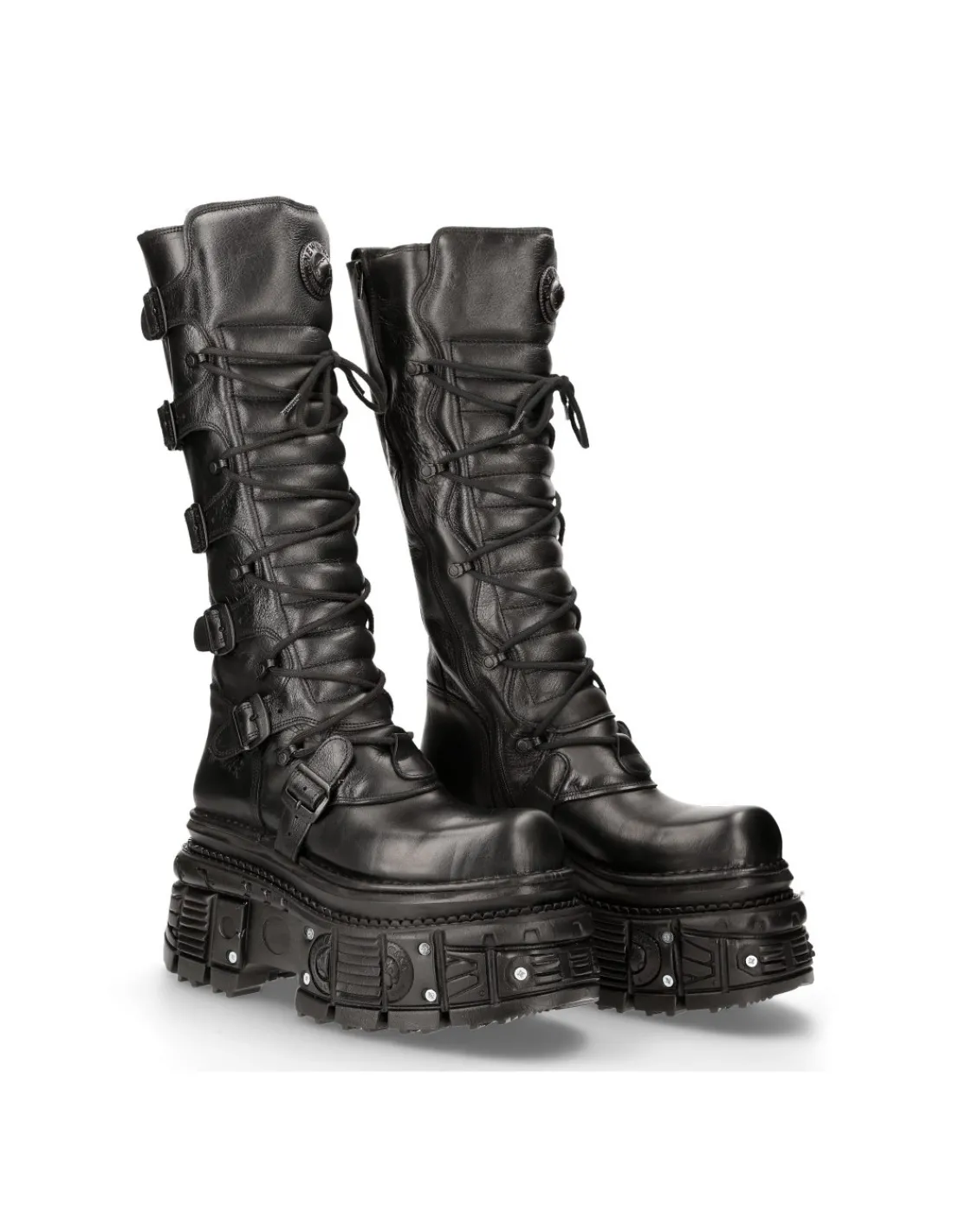 New Rock HIGH BOOT BLACK IMPERFECT M-272-C38 Outlet