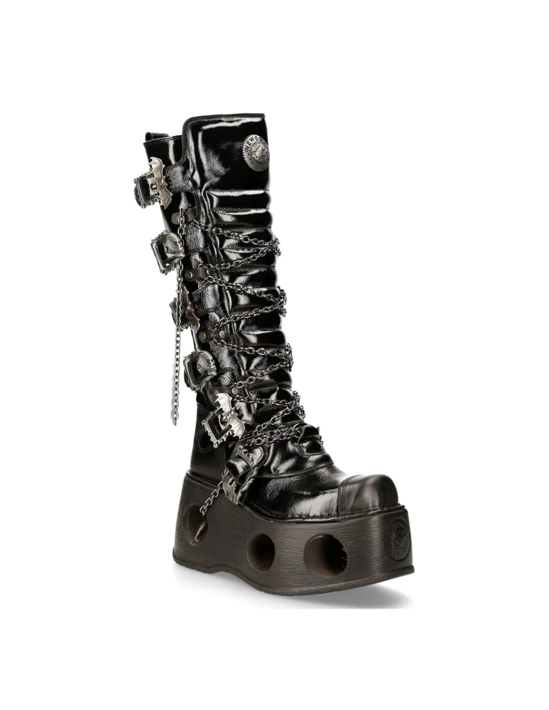 New Rock HIGH BOOT BLACK NEPTUNO M-314-C11 Clearance