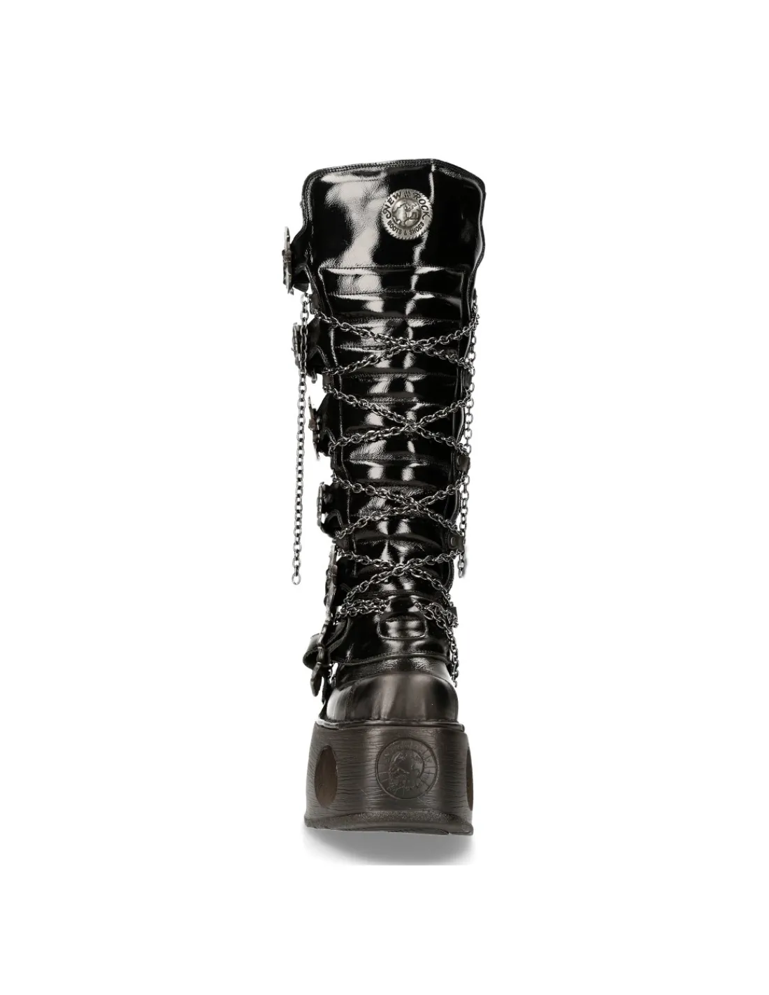 New Rock HIGH BOOT BLACK NEPTUNO M-314-C11 Clearance