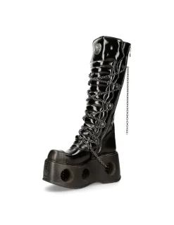 New Rock HIGH BOOT BLACK NEPTUNO M-314-C11 Clearance