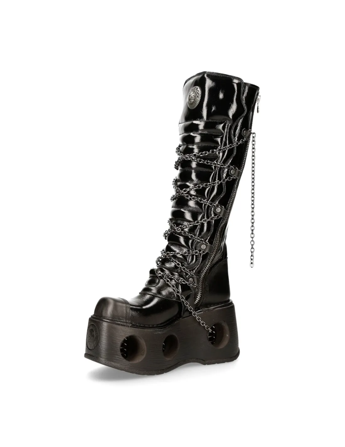 New Rock HIGH BOOT BLACK NEPTUNO M-314-C11 Clearance