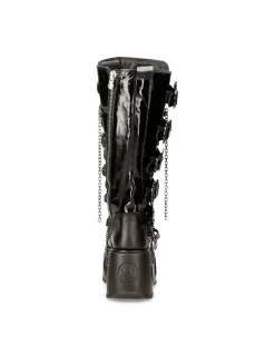 New Rock HIGH BOOT BLACK NEPTUNO M-314-C11 Clearance
