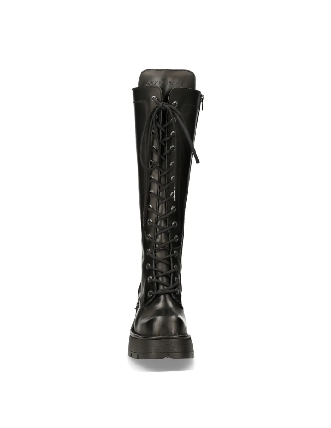 New Rock HIGH BOOT BLACK NEW WITH LACES M-236-S1 Online