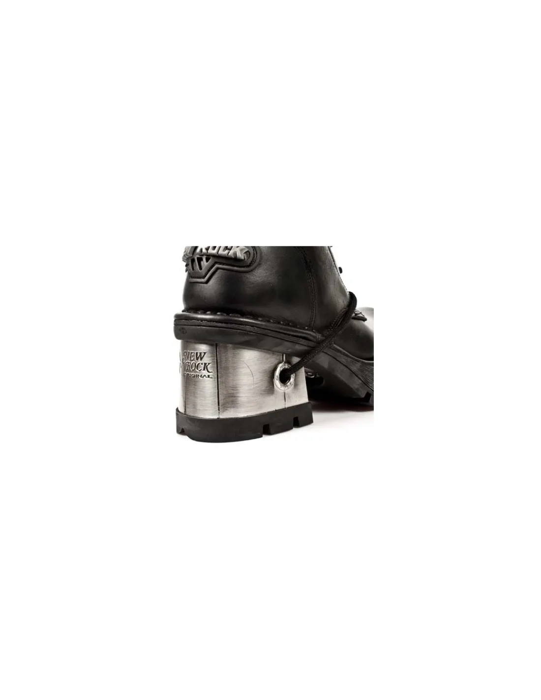New Rock HIGH BOOT BLACK NEW WITH LACES M-236-S1 Online