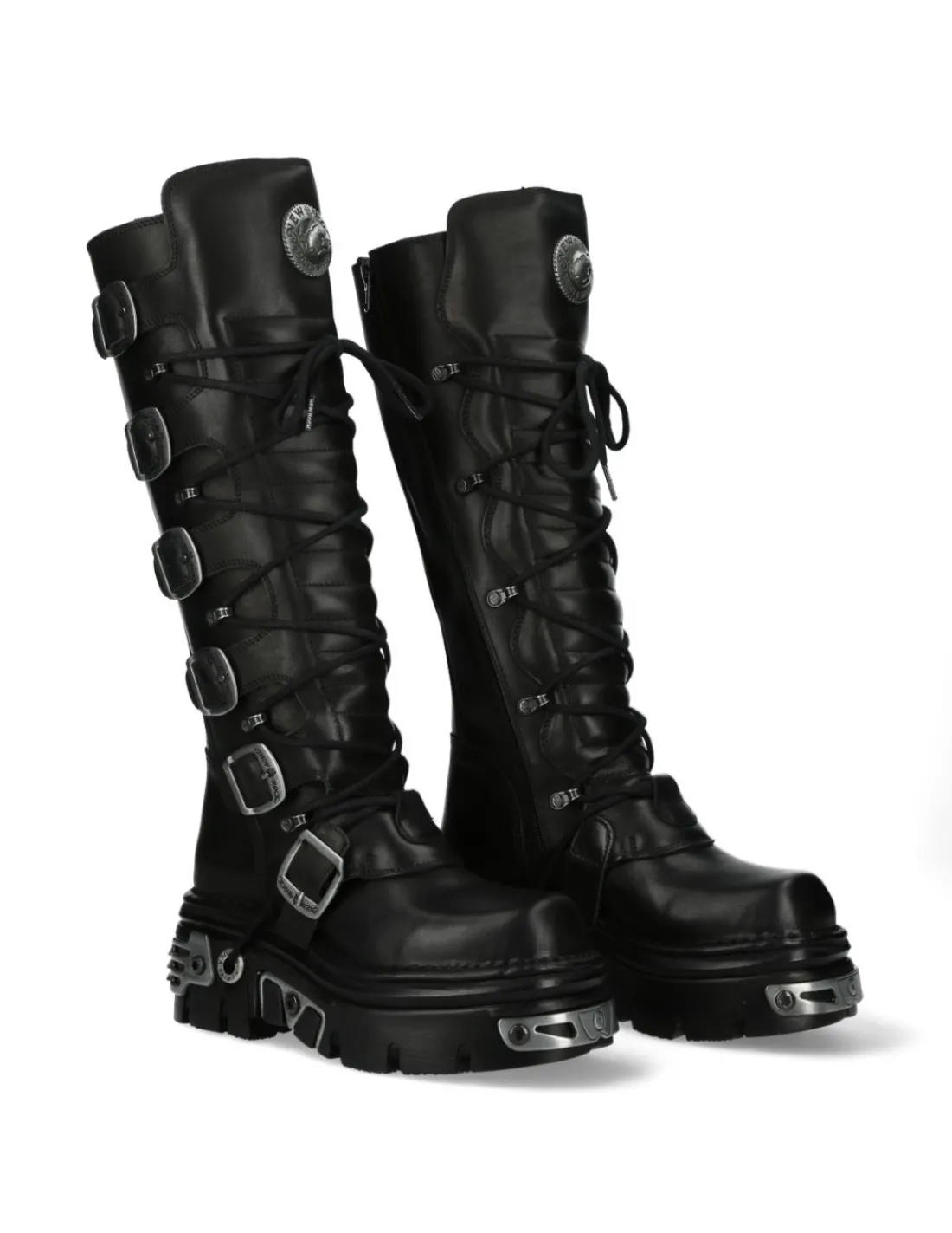 New Rock HIGH BOOT BLACK REACTOR M-272-S1 Discount