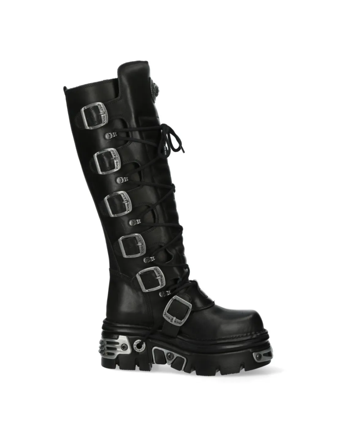 New Rock HIGH BOOT BLACK REACTOR M-272-S1 Discount