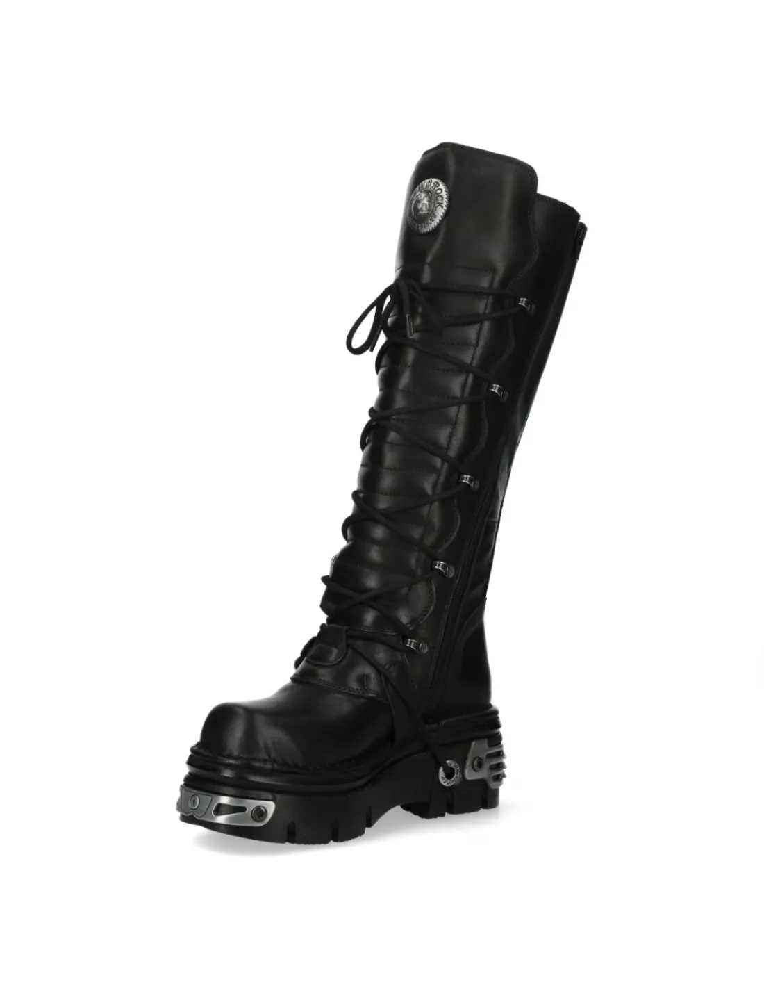 New Rock HIGH BOOT BLACK REACTOR M-272-S1 Discount
