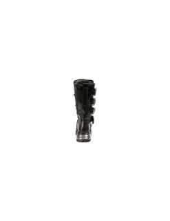 New Rock HIGH BOOT BLACK REACTOR M-403-S1 Best