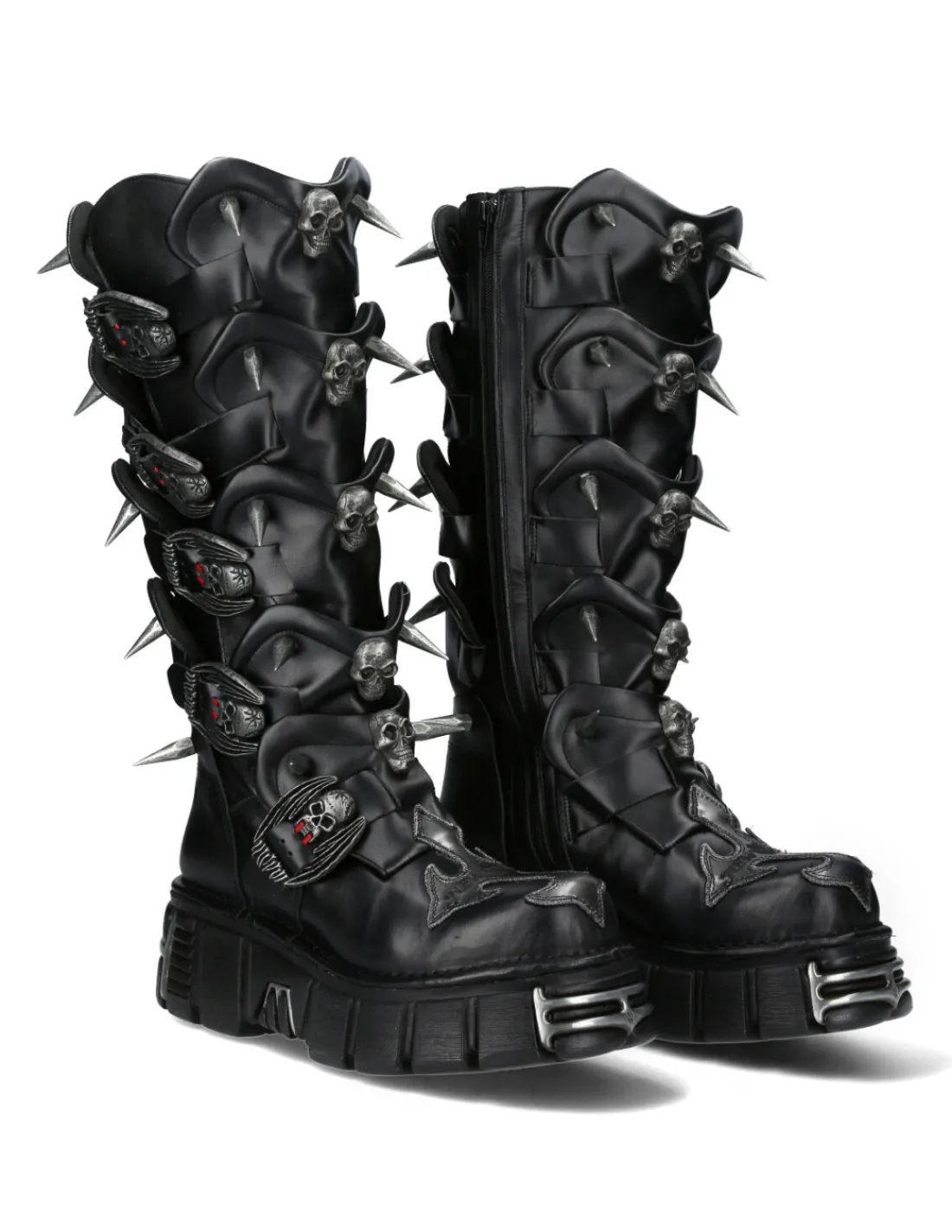 New Rock HIGH BOOT BLACK TOWER M-755-C4 Best