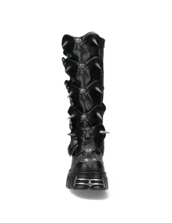New Rock HIGH BOOT BLACK TOWER M-755-C4 Best