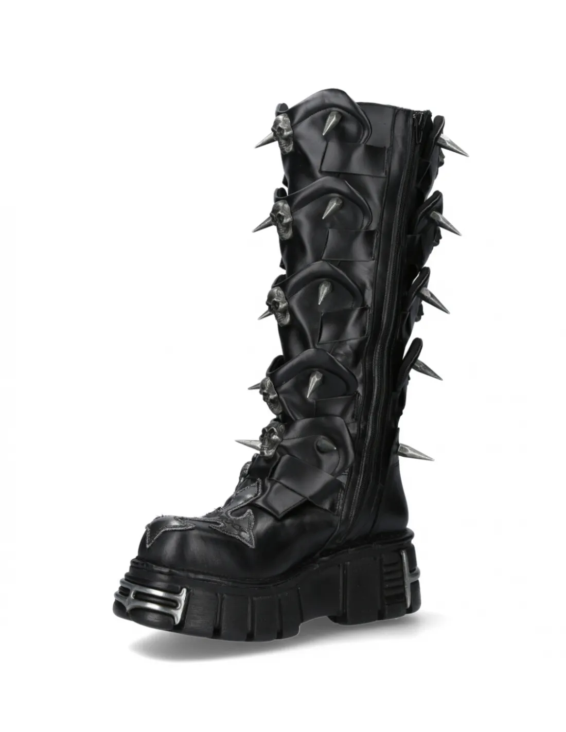 New Rock HIGH BOOT BLACK TOWER M-755-C4 Best