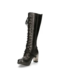 New Rock HIGH BOOT BLACK TRAIL M-TR005-S1