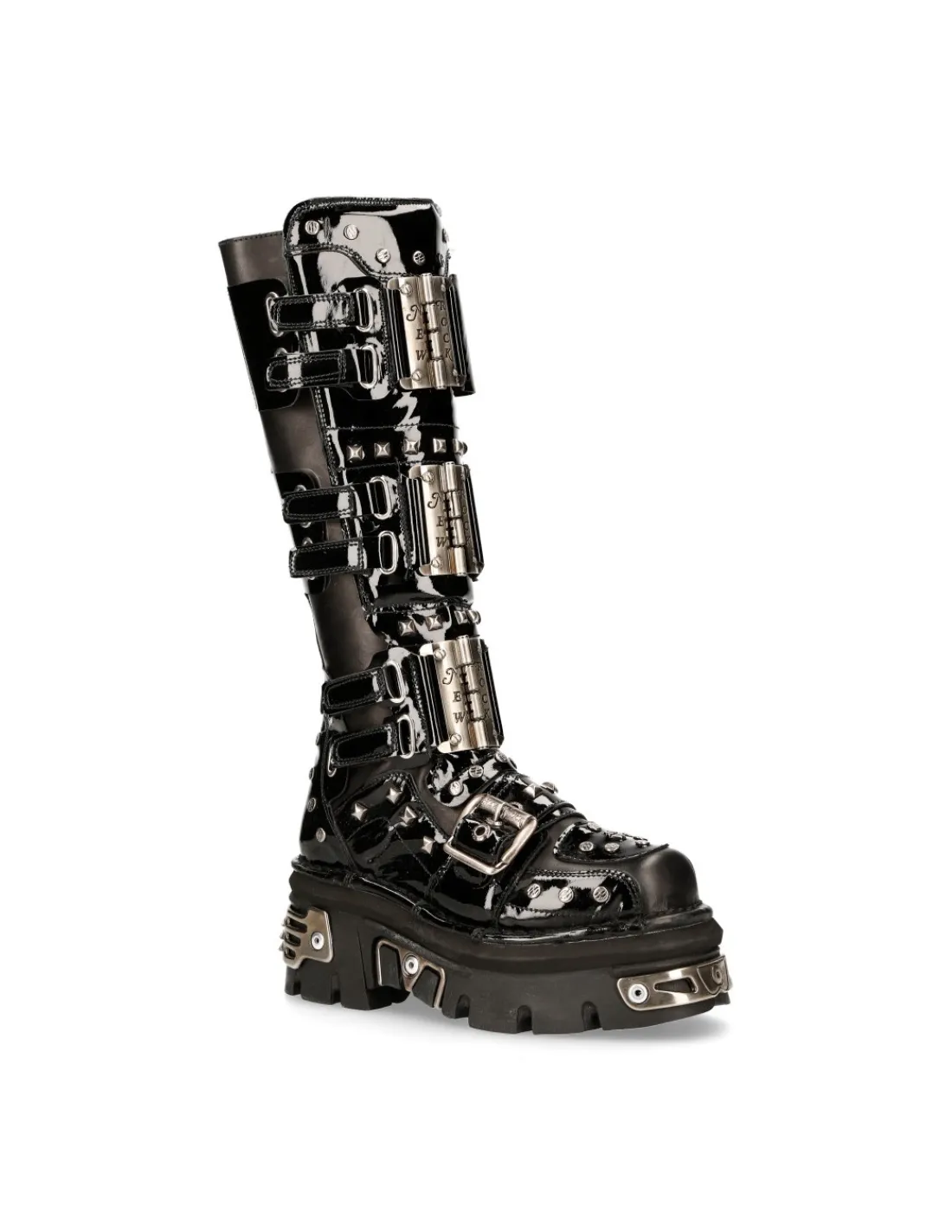 New Rock HIGH BOOT METALLIC M-800-C1 Best