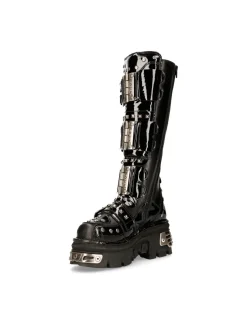 New Rock HIGH BOOT METALLIC M-800-C1 Best
