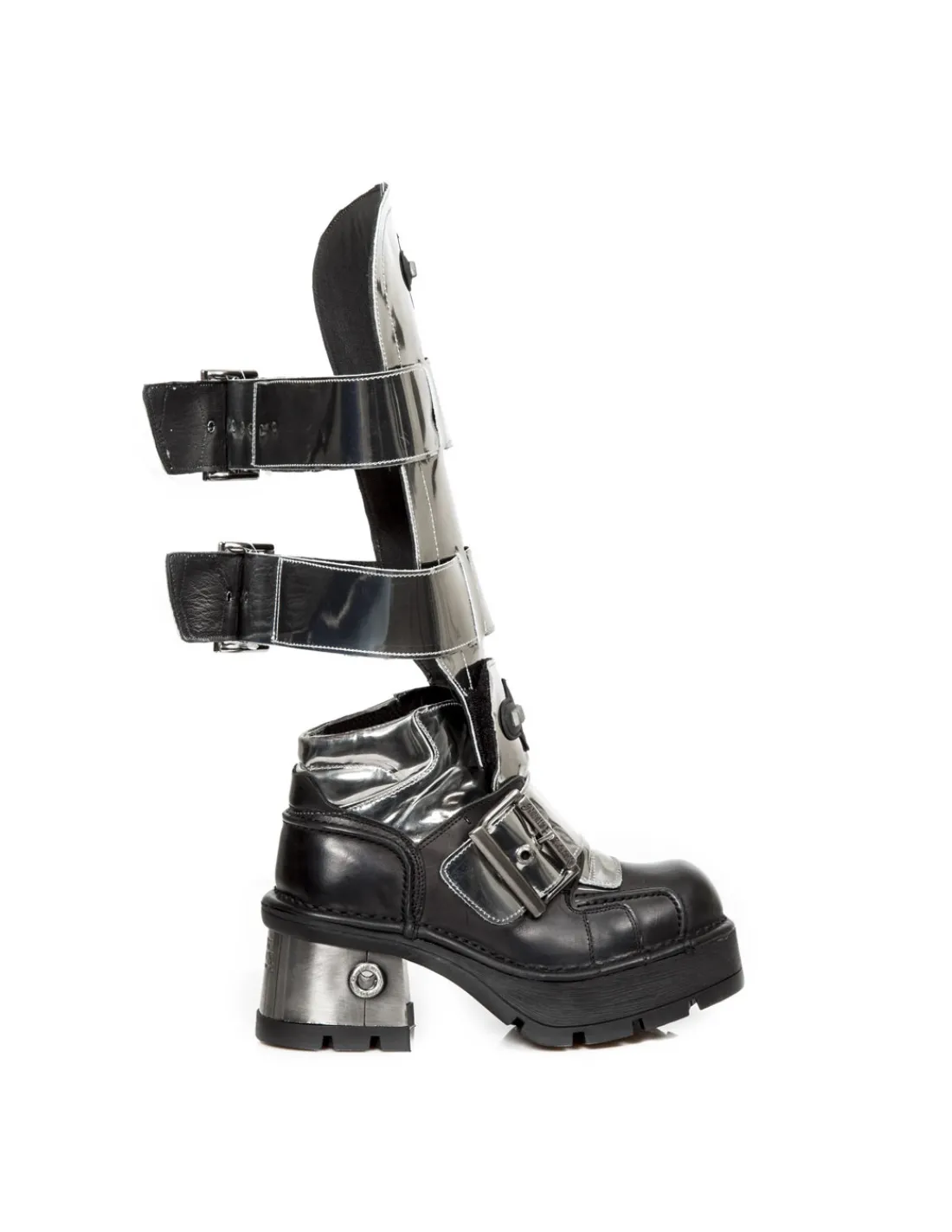 New Rock HIGH BOOT METALLIC M-1515-C3 Clearance