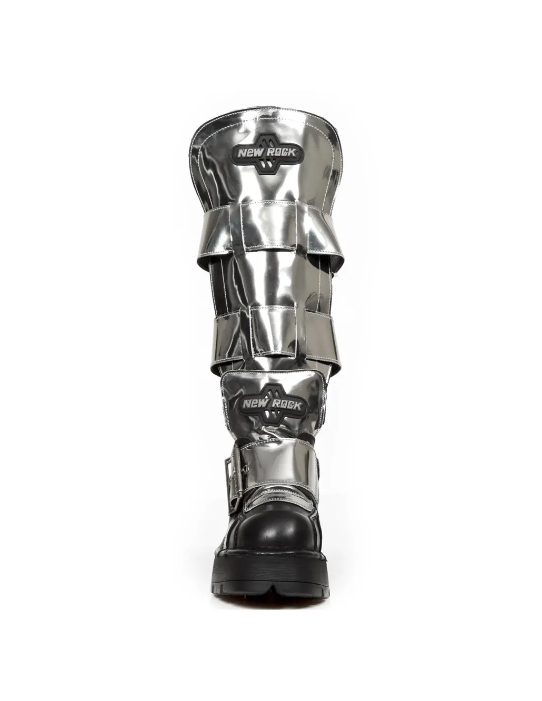 New Rock HIGH BOOT METALLIC M-1515-C3 Clearance