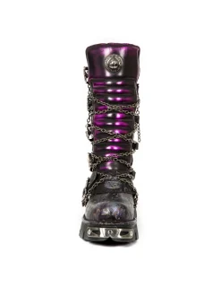 New Rock HIGH BOOT METALLIC M-1013-CZ69 Clearance
