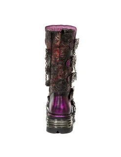 New Rock HIGH BOOT METALLIC M-1013-CZ69 Clearance