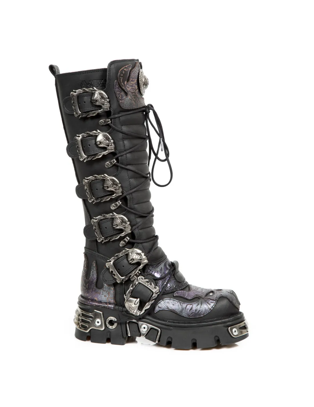 New Rock HIGH BOOT METALLIC M-272-CZ18 Hot