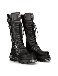 New Rock HIGH BOOT METALLIC M-272MT-S1 Clearance