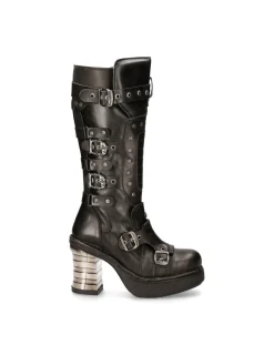 New Rock HIGH BOOT METALLIC M-8353-S1