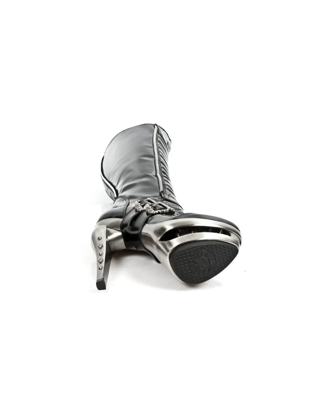 New Rock HIGH BOOT PUNK M-ROCK215-C1 Clearance