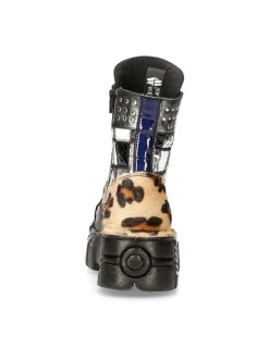 New Rock M-MILI245-S1 ANKLE BOOT TOWER WITH LACES Discount