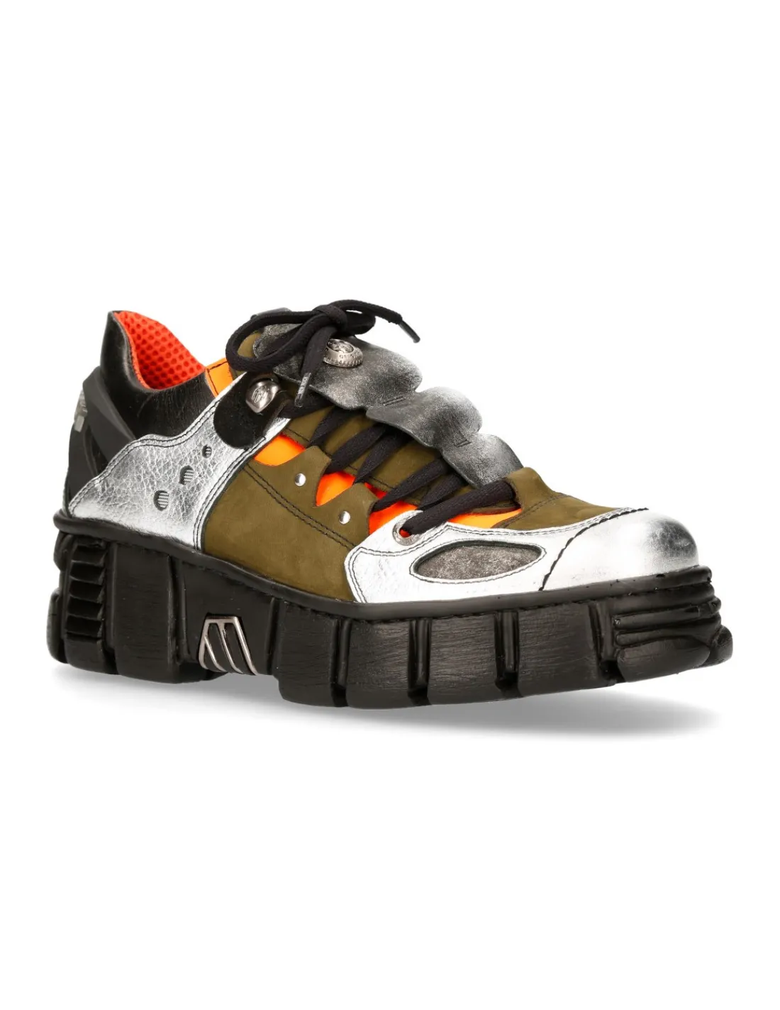 New Rock SHOE TOWER WITH LACES M-WALL002-C14 Clearance
