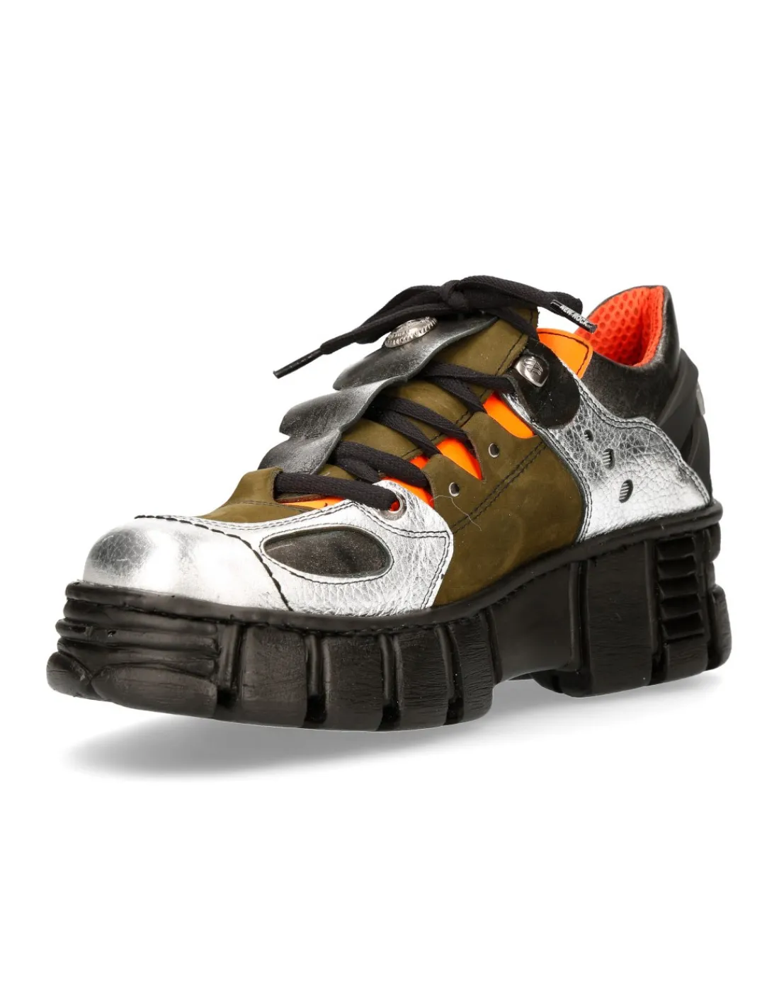 New Rock SHOE TOWER WITH LACES M-WALL002-C14 Clearance