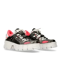New Rock SHOE TOWER WITH LACES M-WALL002-C10 Clearance