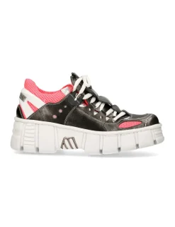 New Rock SHOE TOWER WITH LACES M-WALL002-C10 Clearance