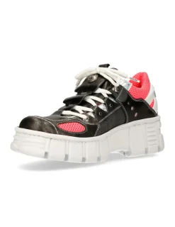 New Rock SHOE TOWER WITH LACES M-WALL002-C10 Clearance