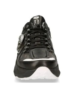 New Rock SHOE BLACK SPIDER WITH LACES M-CHRONO005-S5 Outlet