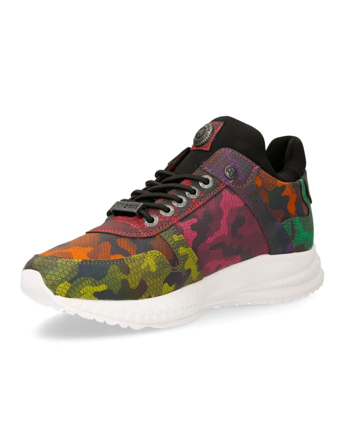 New Rock SHOE GREEN CHRONO WITH LACES M-CHRONO002-C26