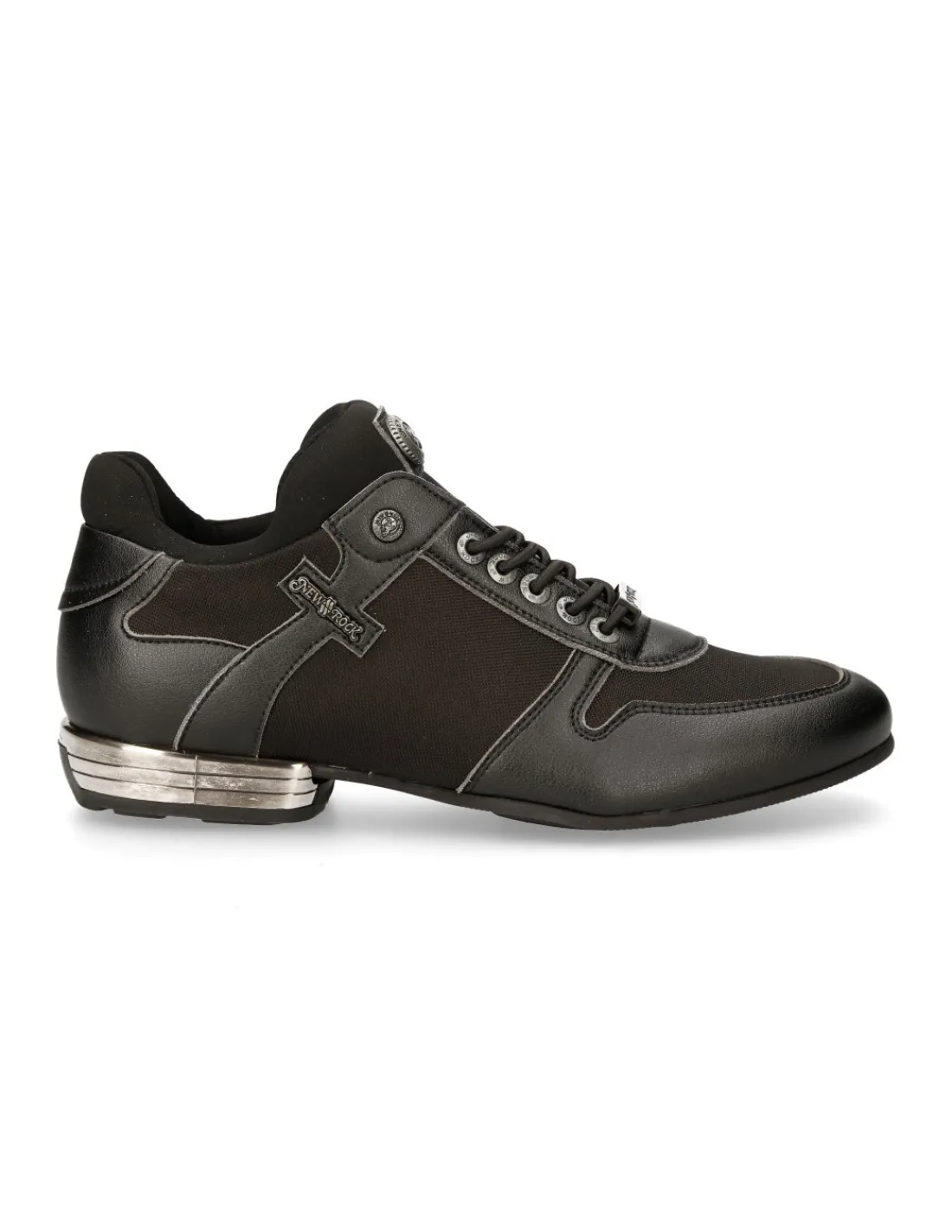 New Rock SKEAKER BLACK TPU WITH LACES M-CHRONO002-V24 Outlet