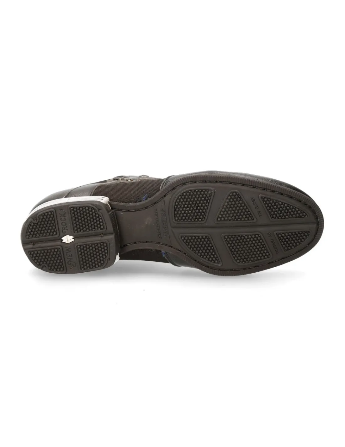 New Rock SKEAKER BLACK TPU WITH LACES M-CHRONO002-V24 Outlet