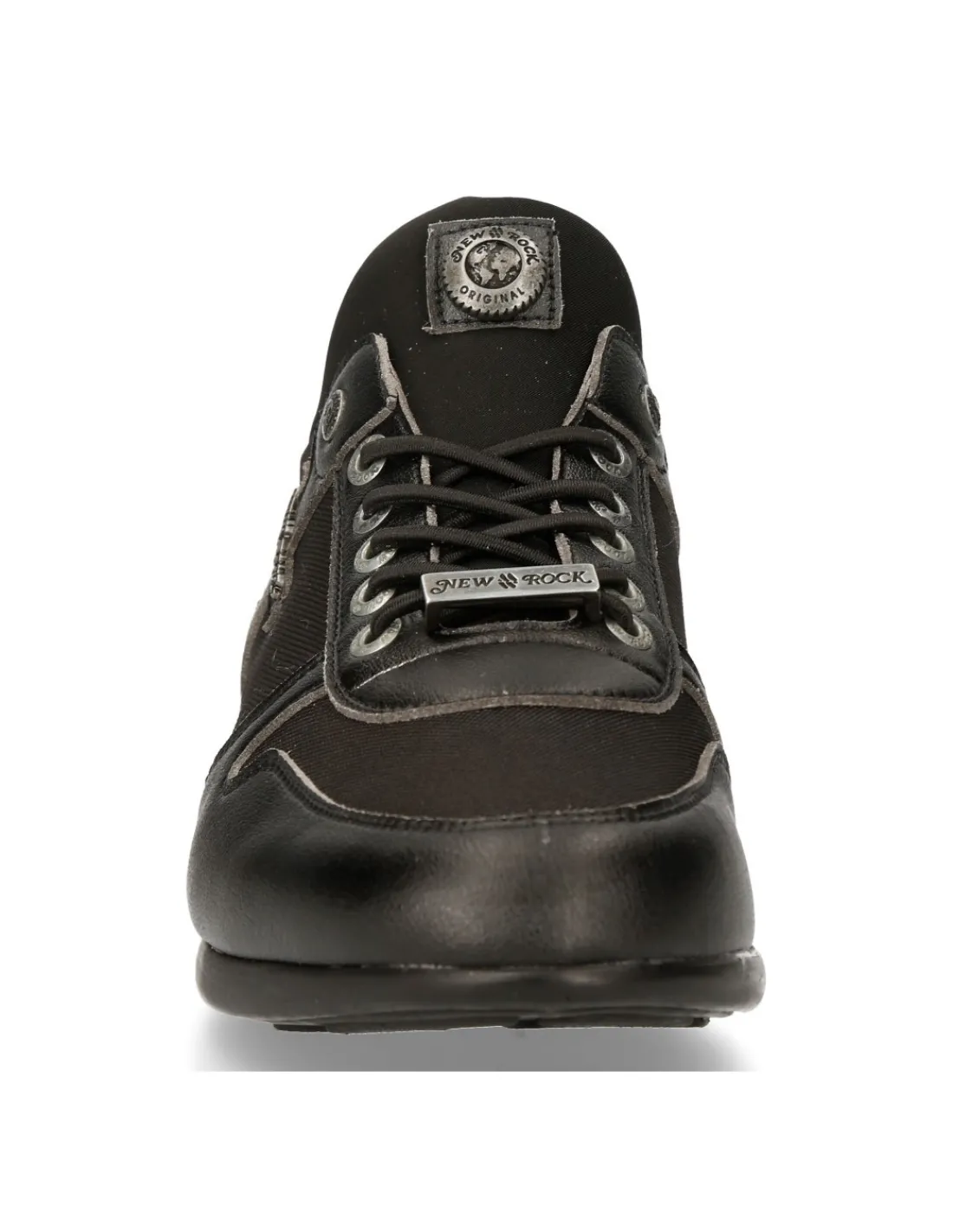 New Rock SNEAKER BLACK HYBRID WITH LACES M-CHRONO002-V22 Clearance